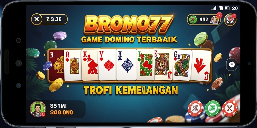 Tampilan gameplay seru dan kompetitif di BROMO77.
