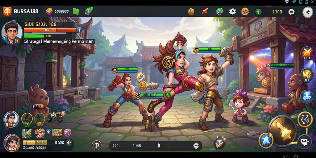Tampilan gameplay BURSA188 yang mendebarkan dan penuh strategi.