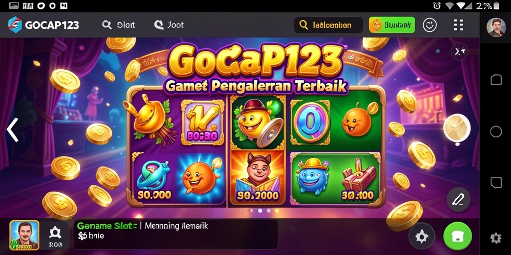 Tampilan Gameplay Seru Slot GOCAP123 dengan Grafis Menarik