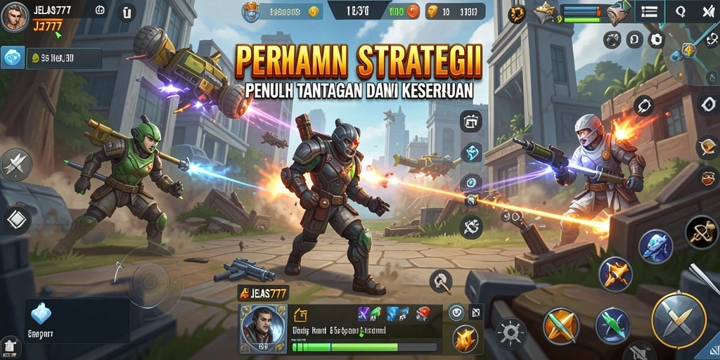 Tampilan gameplay menarik di JELAS777 dengan elemen strategi yang mendalam.