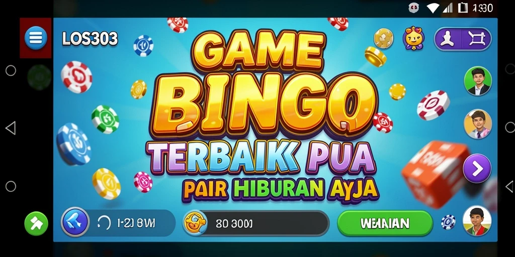 Tampilan gameplay seru dan interaktif dari LOS303 Bingo.