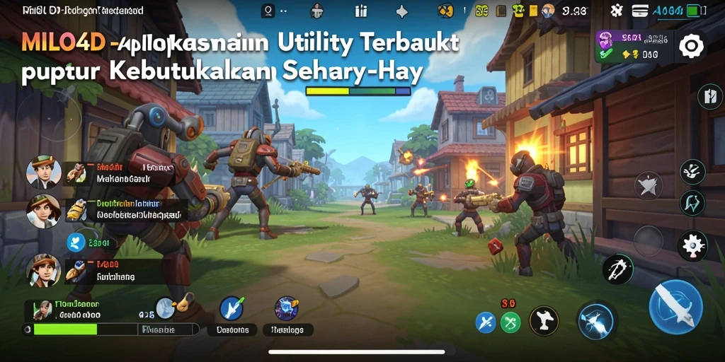 Tampilan antarmuka MILO4D yang intuitif dan mudah digunakan.