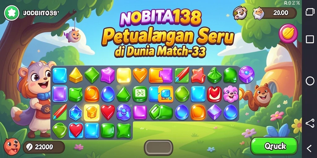 Gameplay seru dan penuh warna NOBITA138 yang menantang.
